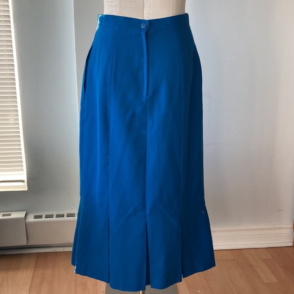 Vintage wool Louben skirt - Picture 5 of 9
